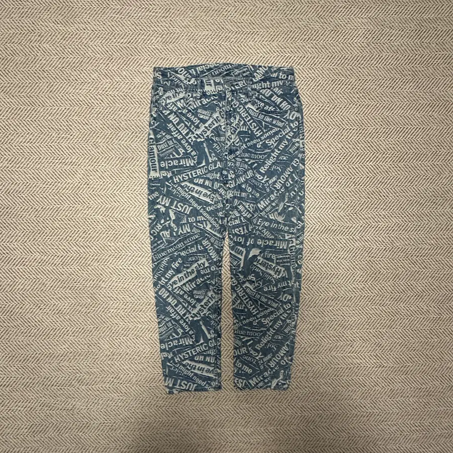 HYSTERIC GLAMOUR kniky jeans