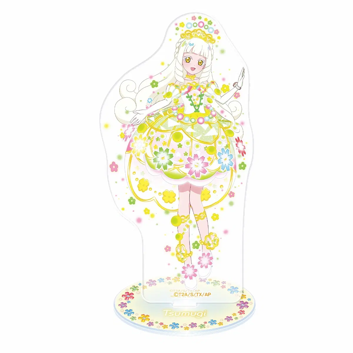 비밀의 아이프리 연결 아크릴 스탠드 Vol.1 플라워 바즈리움 스즈카제 츠무기 리리아