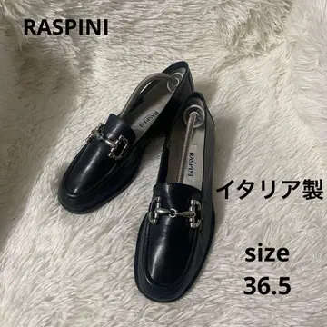 라스피니 비트 로퍼 네이비 이탈리아제 36.5 (24cm 상당)
