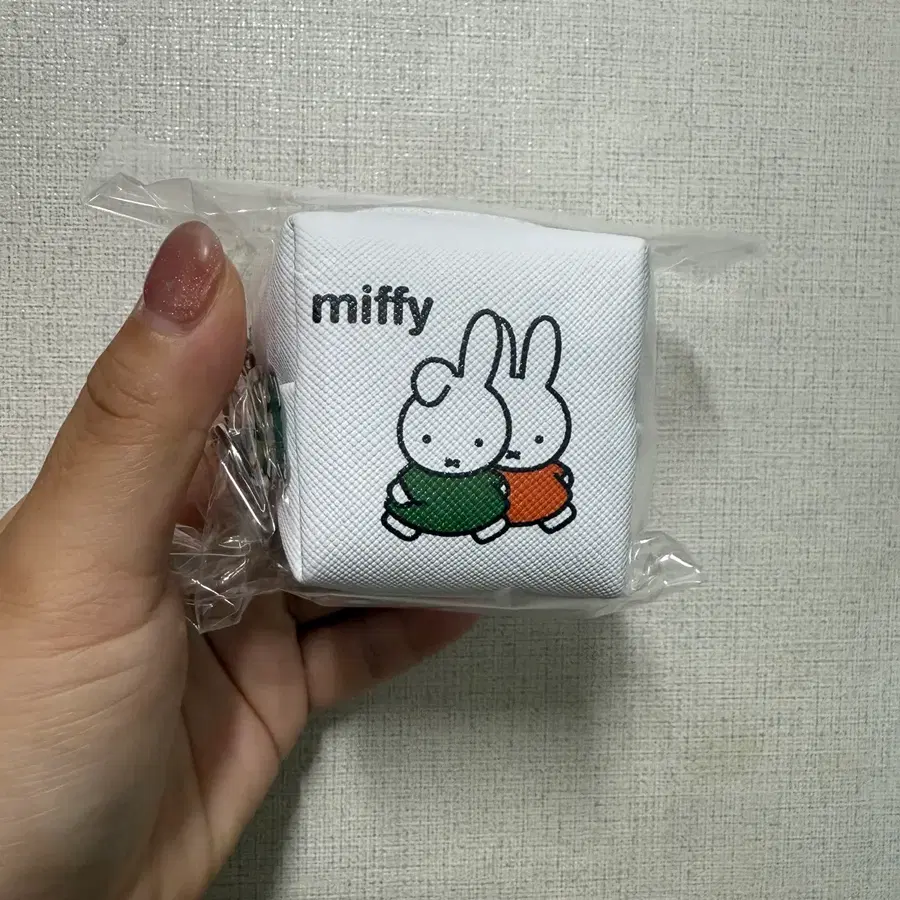미피 큐브 파우치 키링