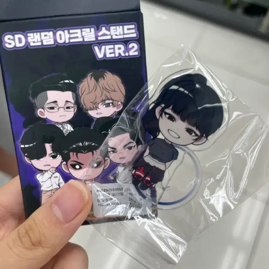 교판) 외지주 SD 랜덤 아크릴 스탠드 VER.2 하여울