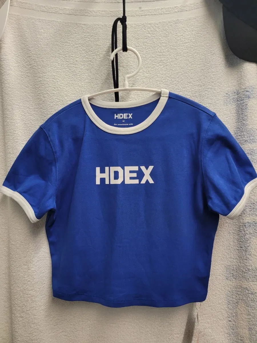 HDEX 라운드 크롭 반팔 여성 M 새상품급