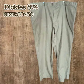 Dickies874 디키즈 워크 팬츠 카키 50 x 30
