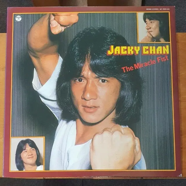재키찬 앨범 The Miracle Fist 성룡 LP