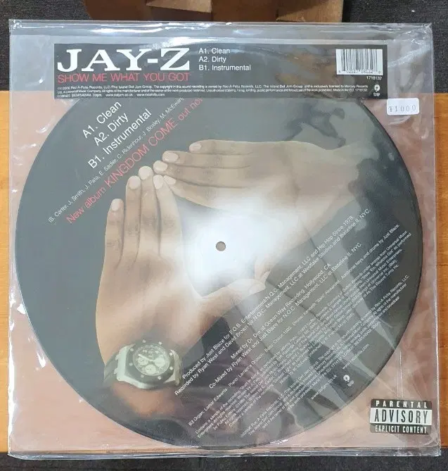 제이지 쇼미왓유갓 LP 픽처반 JAY-J 수입반