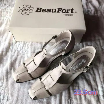 [BeauFort KOBE] 펌프스 23.5cm EEE 베이지