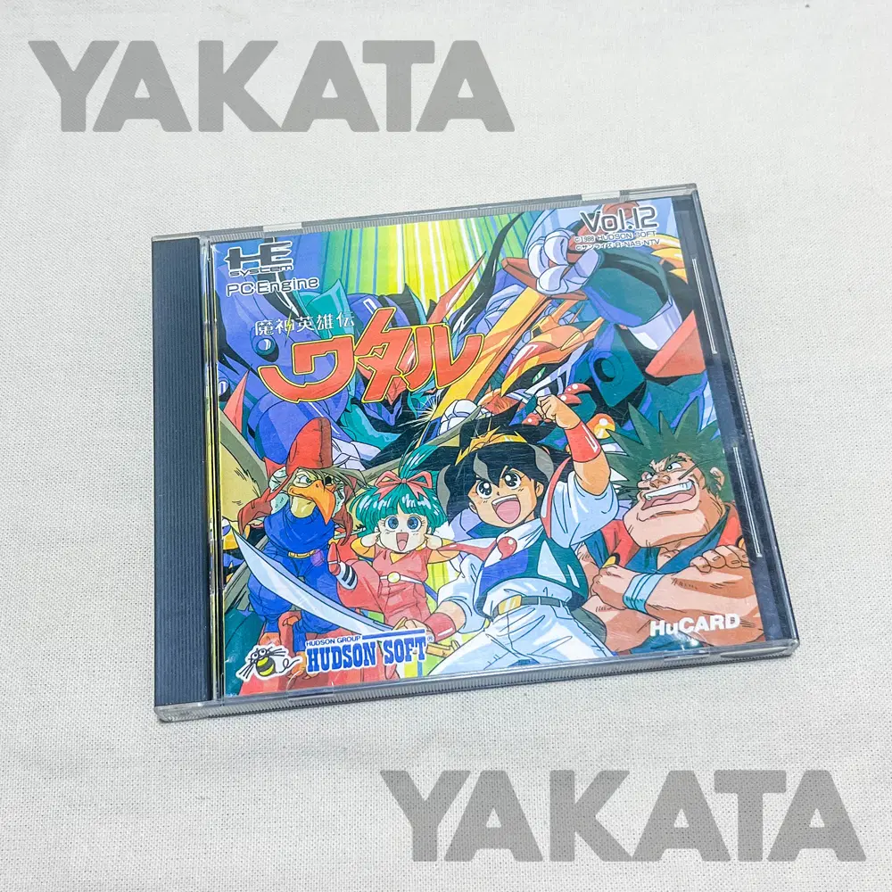 [고전게임] PC엔진 마신영웅전와타루 휴카드 PC Engine 레트로게임칩
