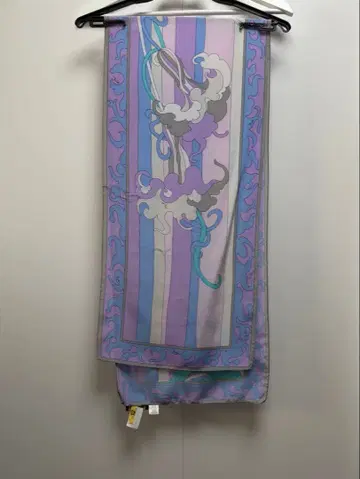 Emilio Pucci 스카프 퍼플 계열 / 실크 100%