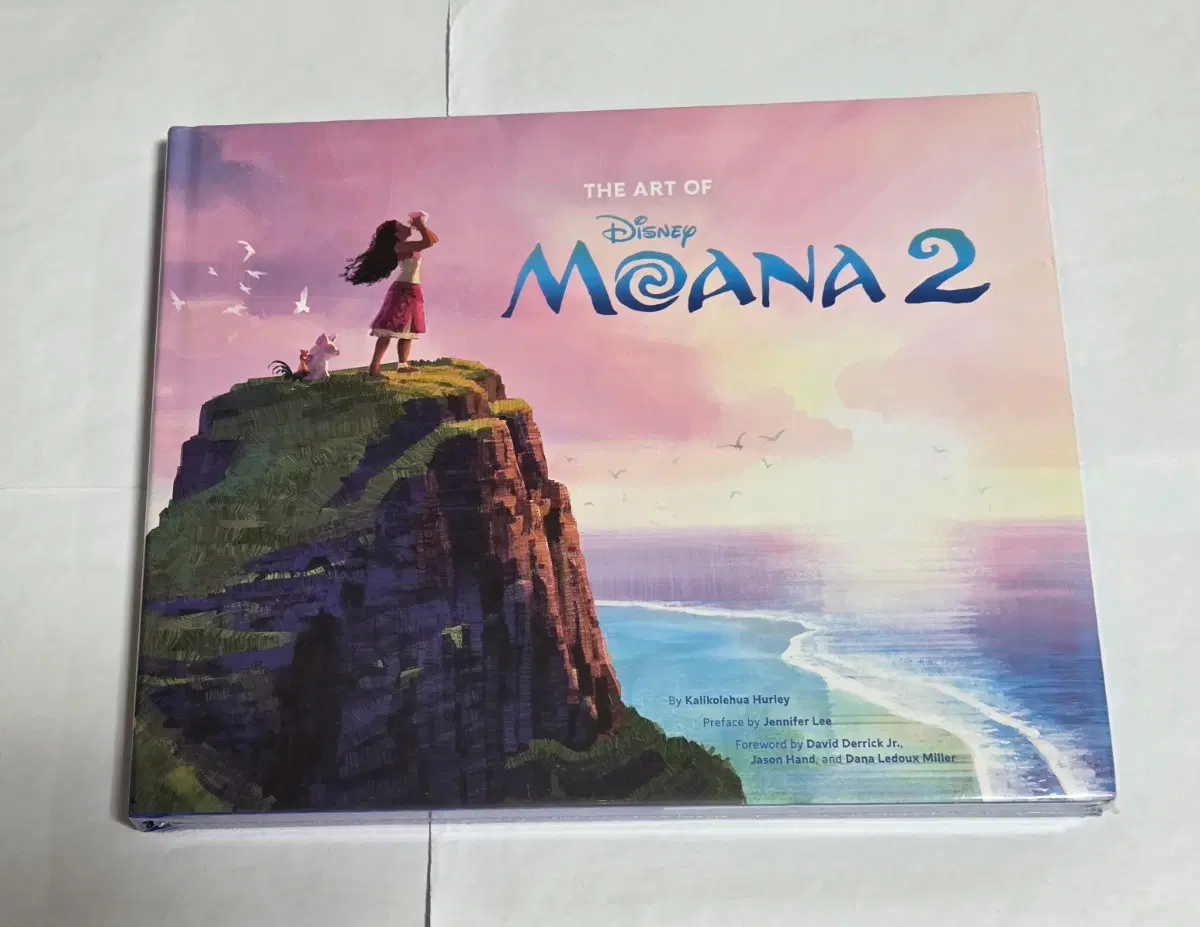 미개봉 모아나 2 Moana 2 영화 아트북 디즈니/픽사 The Art of Moana