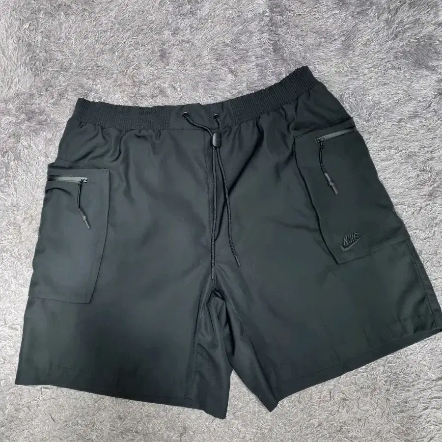 나이키 테크팩 반바지 카고 유틸리티 우븐 쇼츠 블랙 xl