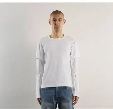 NVRFRGT 레이어드 롱 슬리브 티셔츠