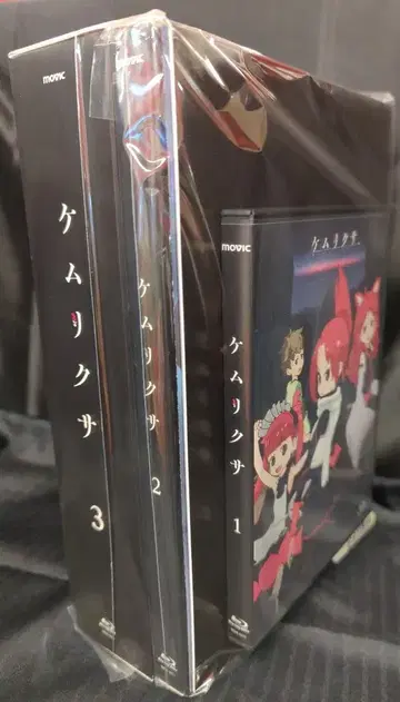 애니메이션 Blu-ray 전권 소책자 포함) 케무리쿠사 전 3권 세트
