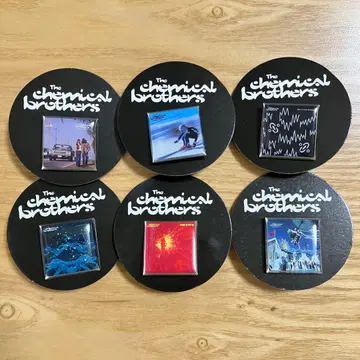 The Chemical Brothers 핀즈 6종 케미컬 브라더스