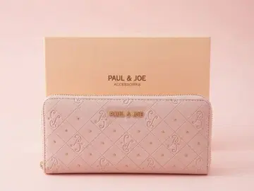 [ 새상품, 미사용 ] PAUL & JOE(폴앤조) 장지갑 핑크