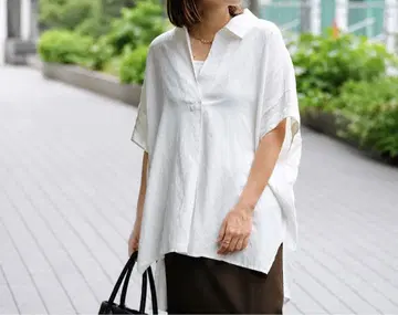 JOURNAL STANDARD의 린넨 혼방 풀오버 셔츠