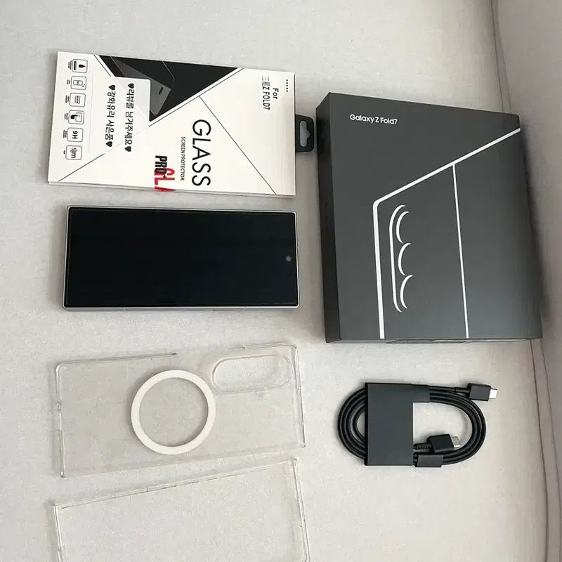 상태최상)갤럭시Z폴드7 실버 512GB