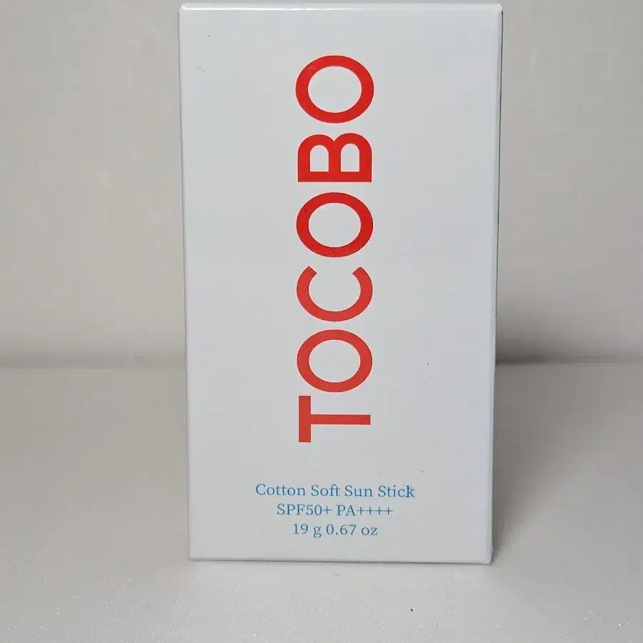 새상품 택포 토코보 코튼 소프트 선스틱 SPF50+ PA++++
