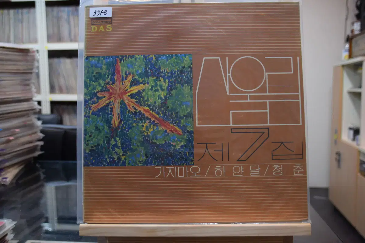 산울림 7집 초반 니어민트 : 가지마오