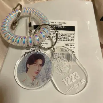 EBiDAN POPUP 락커 키풍 키링 M!LK 야마나카 유타로