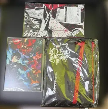 페르소나 5 스크램블 한정판 혜택 사운드 트랙 CD BD&사코슈