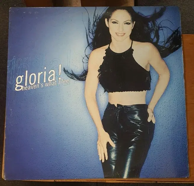 글로리아 에스테반 LP gloria! heaven's what i feel 수입반