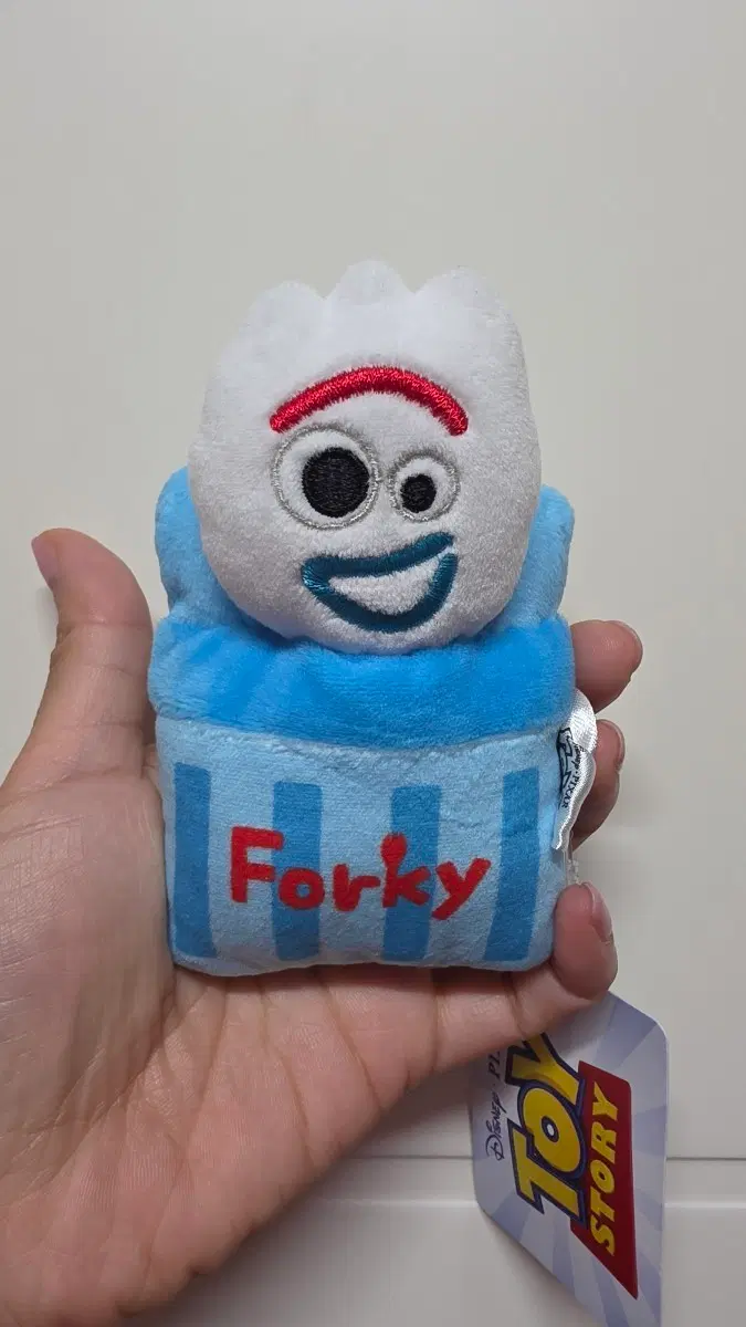 토이스토리 포키 이불 인형 키링