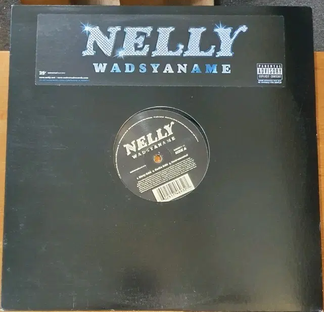 넬 LP 넬(Nelly)의 LP 앨범 'Wadsyaname 수입반