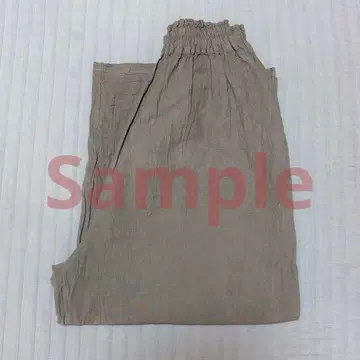 얼룩 있음 젠 선생님의 일상복 와이드 팬츠 S 사이즈 라이트 그레이