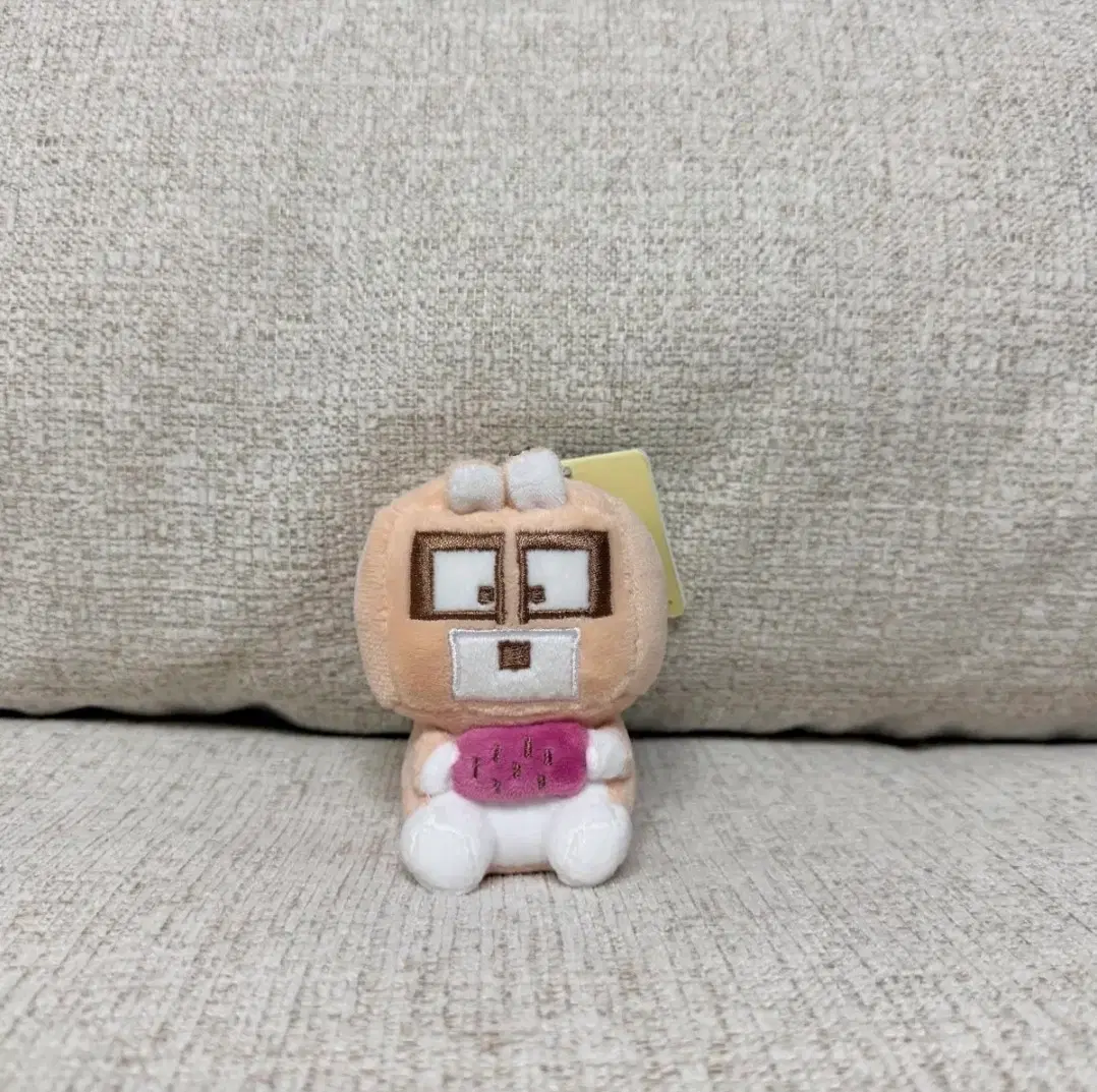 정품 보노보노 너부리 픽셀 가방고리 키링 인형