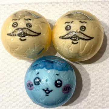 치이카와 (먼작귀) 모찌루 페이스 마스코트 3개 세트