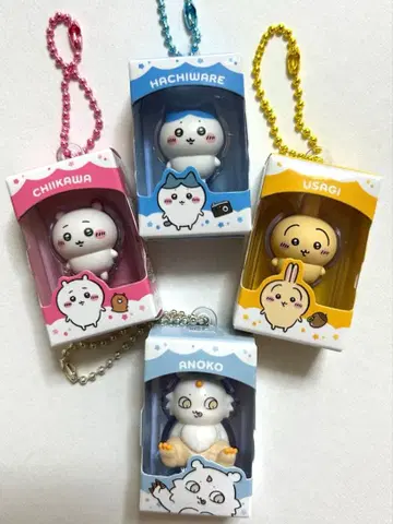 치이카와 초코 박스 치이카와 하치와레 토끼 아노코 4종