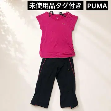 미사용품 택 포함 PUMA 반팔 티셔츠 & 팬츠 셋업