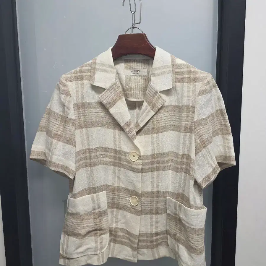 m.ffin 엠핀 린넨자켓 s