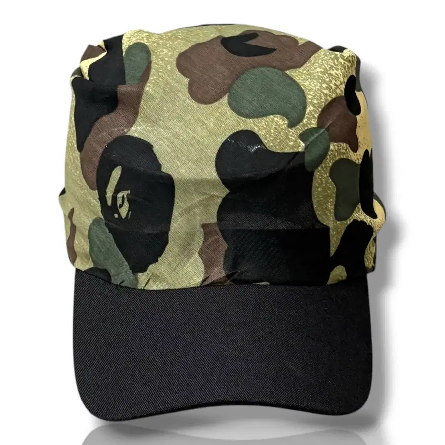 새상품 BAPE 카모 반다나 스카프 캡 모자 OS