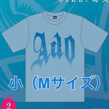미개봉 새상품 Ado 티셔츠 블루 로즈 M