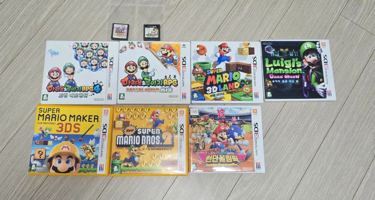 닌텐도 DS, 닌텐도 3DS 마리오&루이지 RPG 및 슈퍼마리오 시리즈, 마리오 메이커, 마리오와 소닉 런던올림픽, 루이지맨션