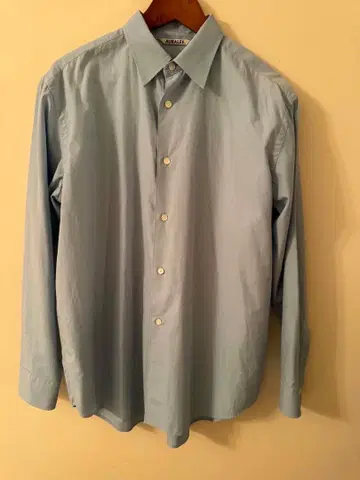 AURALEE 오라리 WASHED FINX TWILL SHIRT