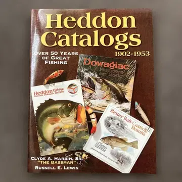 Heddon Catalogs 1902-1953 헤돈 자료