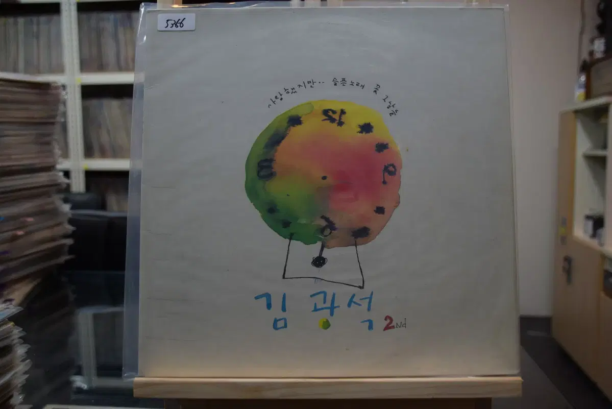 김광석 2집 초반 니어민트 : 사랑했지만