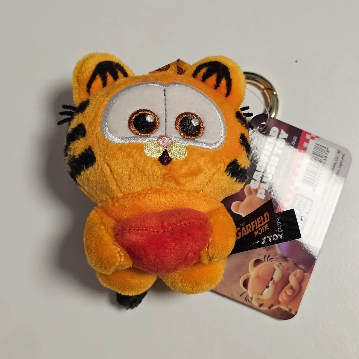 [인뽑] 가필드 더 무비 베이비 하트 인형 키링 판매합니다.