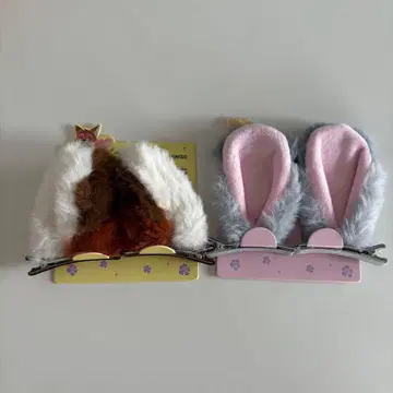 Disney MINISO 주토피아 귀 클립 주디&닉 2개 세트