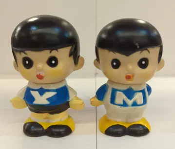 얀마 저금통 얀보마보 2종 세트 약 95mm