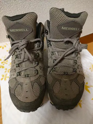 MERRELL 트레킹 슈즈 방수 미드컷
