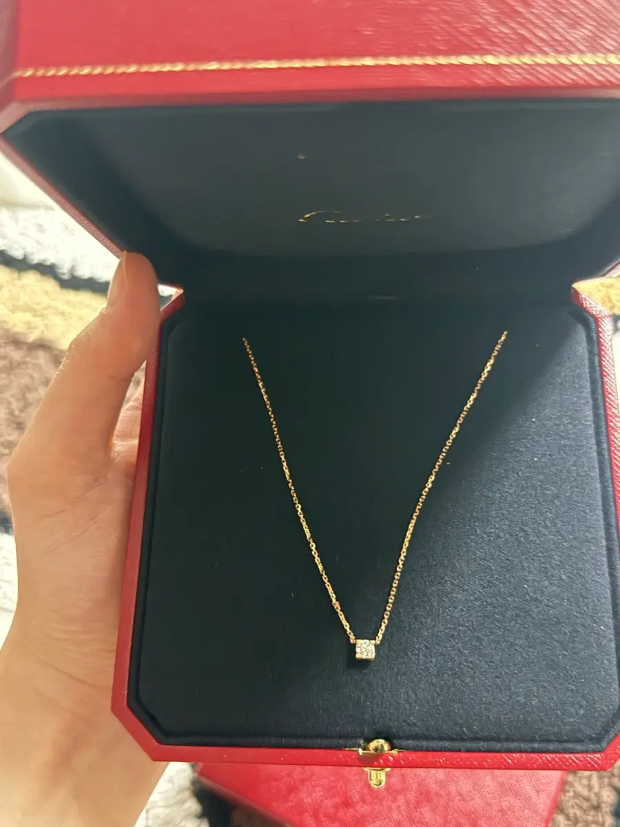 까르띠에 C 드 까르띠에 다이아몬드 목걸이