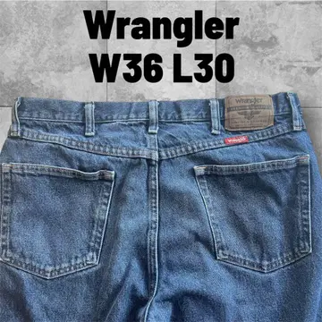 Wrangler 레귤러 핏 스트레이트 데님 W36 L30