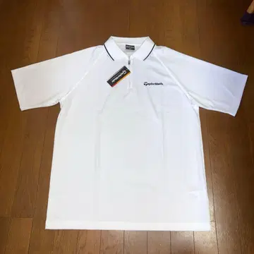 새상품 TaylorMade 하프 지퍼 스트레치 피케 셔츠