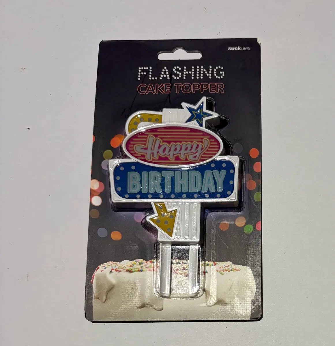 Suck UK 생일축하 노래 나오는 케익토퍼