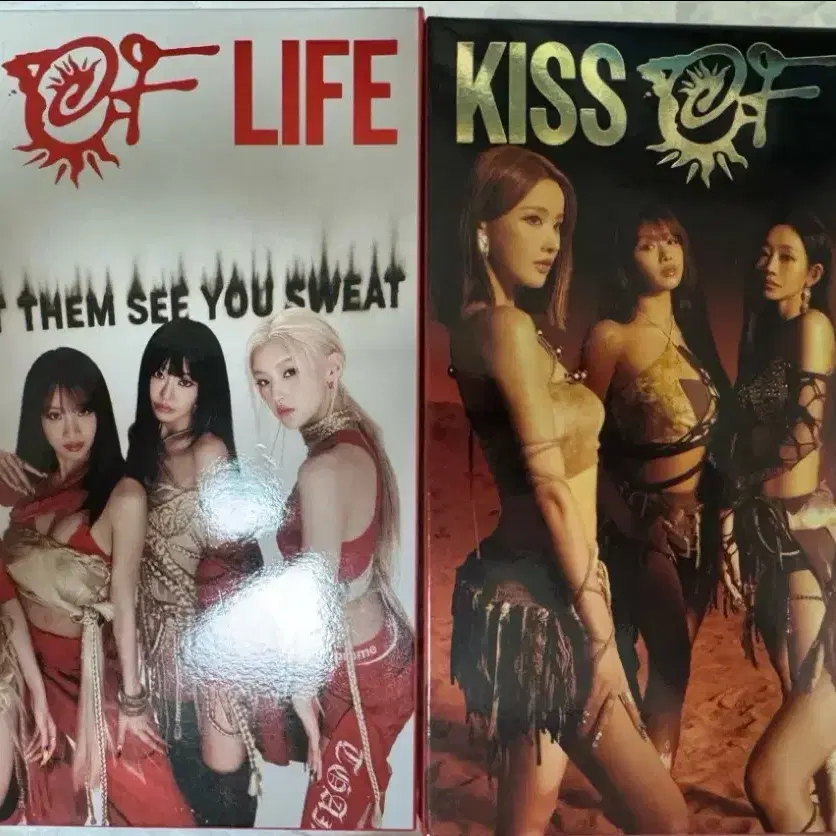 キスオブライフKISS OF LIFEシングル3集SWEAT公開アルバムセット