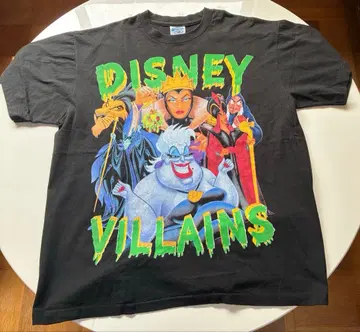 초 레어 디즈니 빌런즈 t셔츠 Disney 구제 의류 에스라 하데스