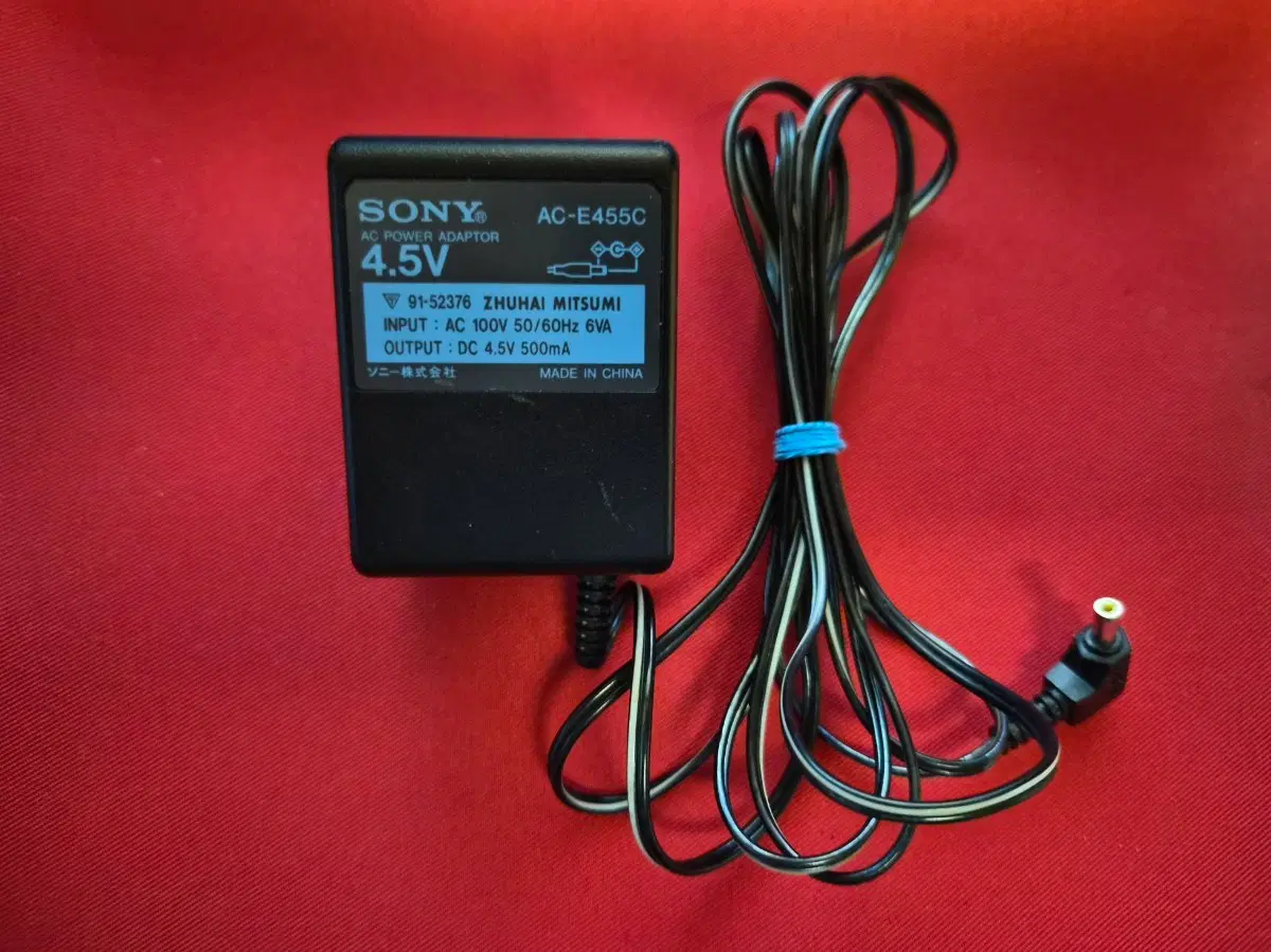 소니 AC 어댑터 AC-E455C 4.5V 500mA